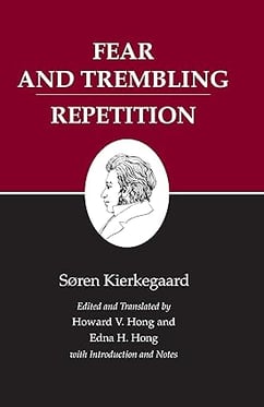 Purchase Soren Kierkegaard Fear and Trembling Repitition affiliate link amazon
