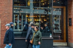 Bijou Bottle Store wine bar in the CBD of Melbourne