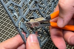 cutting the pieces of a warhammer matrix