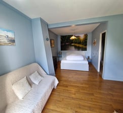 chambre bleue