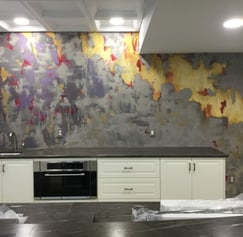 plaster and hand painted plaster wall finish by marcine in warminster, pa