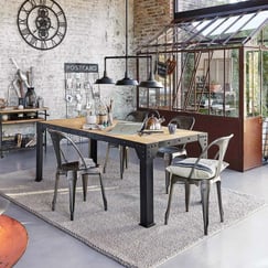 table industriel idée déco
