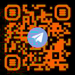 QR code telegram recu