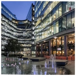 London cityscape, Southwark, UK, photograph by Philip Preston.