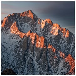 Alabama Hills landscape, Lone Pine, California, photograph by Philip Preston