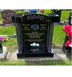 Beautiful granite headstone 