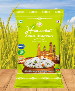 himanchal basmati rice sona mansoori pack -30kg