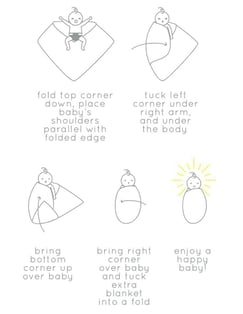 how to swaddle a baby