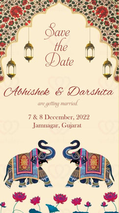 Save The Date By Geet Events