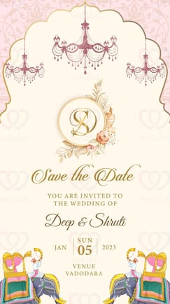 Save the date by Geet Events