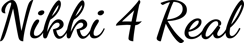 Nikki 4 Real logo
