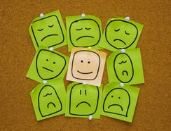 emoções e não se deixando afetar por outras situações 