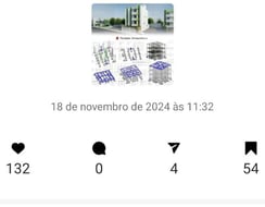Post do instagram @strong.projetos