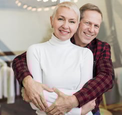 55+ adult couple