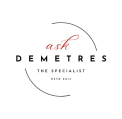 ask demetre "the specialist" logo