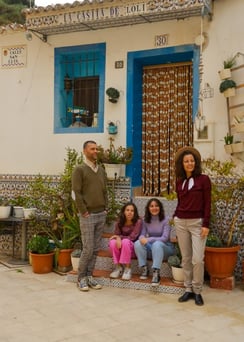 Alicante barrio di santa cruz