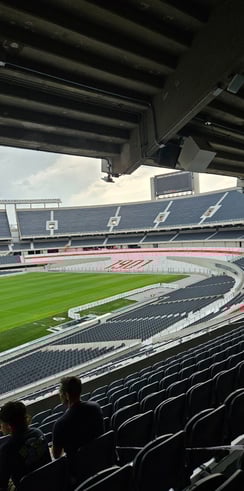 Foto do Estádio Monumental, em Buenos Aires
