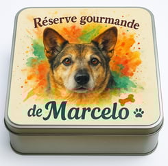 Boite personnalisée Marcelo