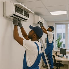 Maintenance climatiseurs bureau, gestion des matériels, des équipements et des contrats logistiques