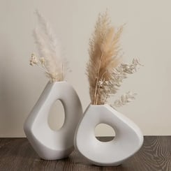 Round vase set
