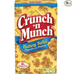 CRUNCH 'N MUNCH Buttery Toffee Popcorn with Peanuts