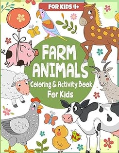 animales de granja para colorear