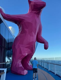 sea plex pink bear on Royal Caribbean