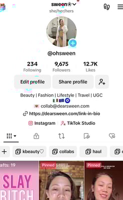 tiktok influencer korean skincare makeup kbeauty yesstyle influencer dearsween
