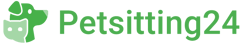 Logo of www.petsitting24.ch website contacting petsitters and dog carers