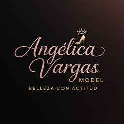 Angelica vargas model logo