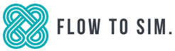 FlowTo Sim logo