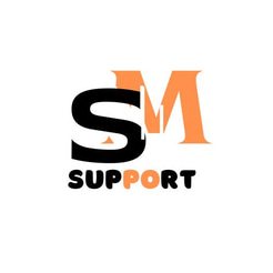 SM BUSINESS SUPPORT logo