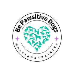 Be pawsitive dogs logo