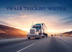 VWALK TRUCKING SERVICE logo