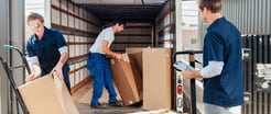 AJ BRO PACKERS & MOVERS UNLOADING