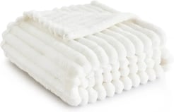 Bedsure White Throw Blanket