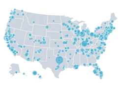 Donor Map