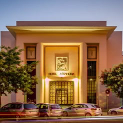 Exterior view of Sercotel Arrahona Sabadell - partner hotel of The Padel Training Camp