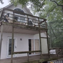 Vinyl and deck wash in Chelaque estates in Mooresburg, Tn 37811 by Bobs Pressure Washing services 25