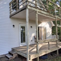 Vinyl and deck wash in Chelaque estates in Mooresburg, Tn 37811 by Bobs Pressure Washing services 15