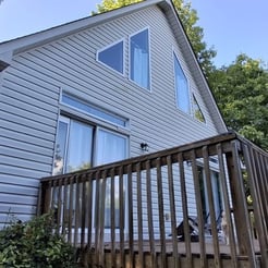 Vinyl and deck wash in Chelaque estates in Mooresburg, Tn 37811 by Bobs Pressure Washing services 3