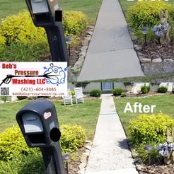 Concrete Cleaning in Morristown, Tn 37813 37814 near me by Bobs Pressure Washing LLC in Bulls Gap, Tn 37711 4