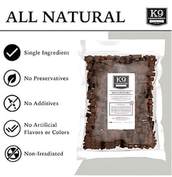 Beef lung dog treats