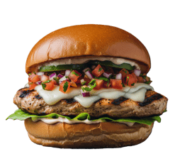 Mexican Chicken Burger from PremiYum Foods!