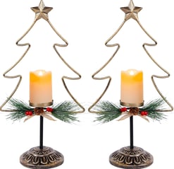 Lulu Home Lighted Christmas Table Decorations