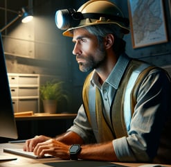 a man in a hat and a hat with a hat on