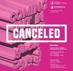 LGBT Middle East. Canceled exhibition. Beirut