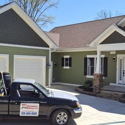 Hardie board housewash in Mooresburg, Tn 37811 ,y Bobs Pressure washing services in Bulls Gap, Tn 37711 1