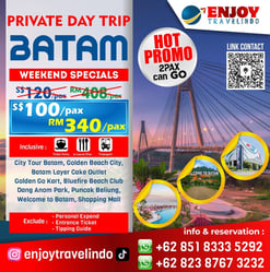 batam tour and bintan tour, cheap tour, barelang bridge, tur murah batam bintan