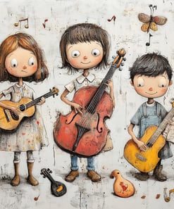 Libros de iniciación musical para niños pequeños en 4 y 6 años